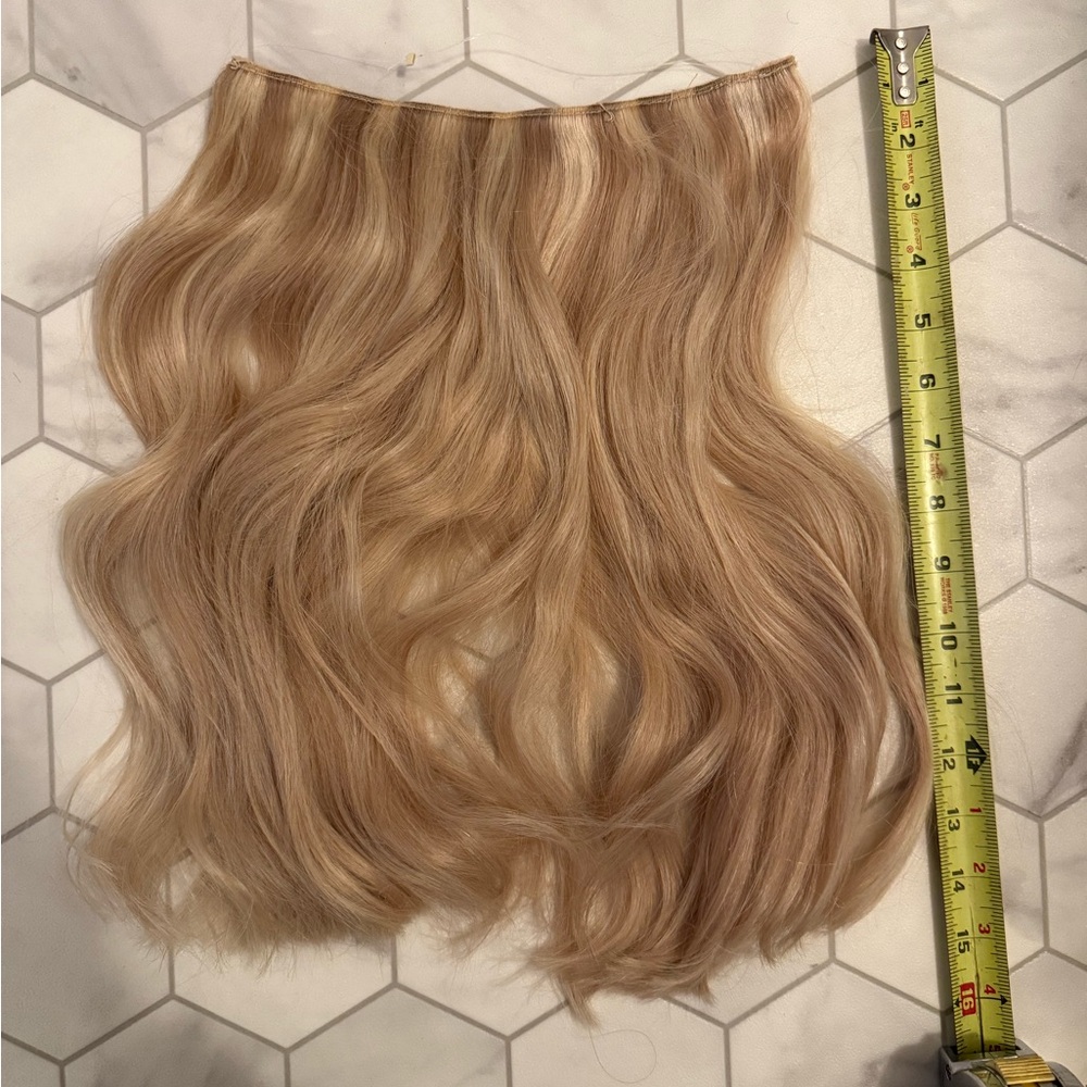 Dimensional Beige Blonde Luxy Hair Halo
